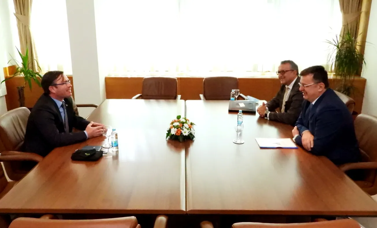 Chairman Tegeltija Talks with Ambassador of Slovenia