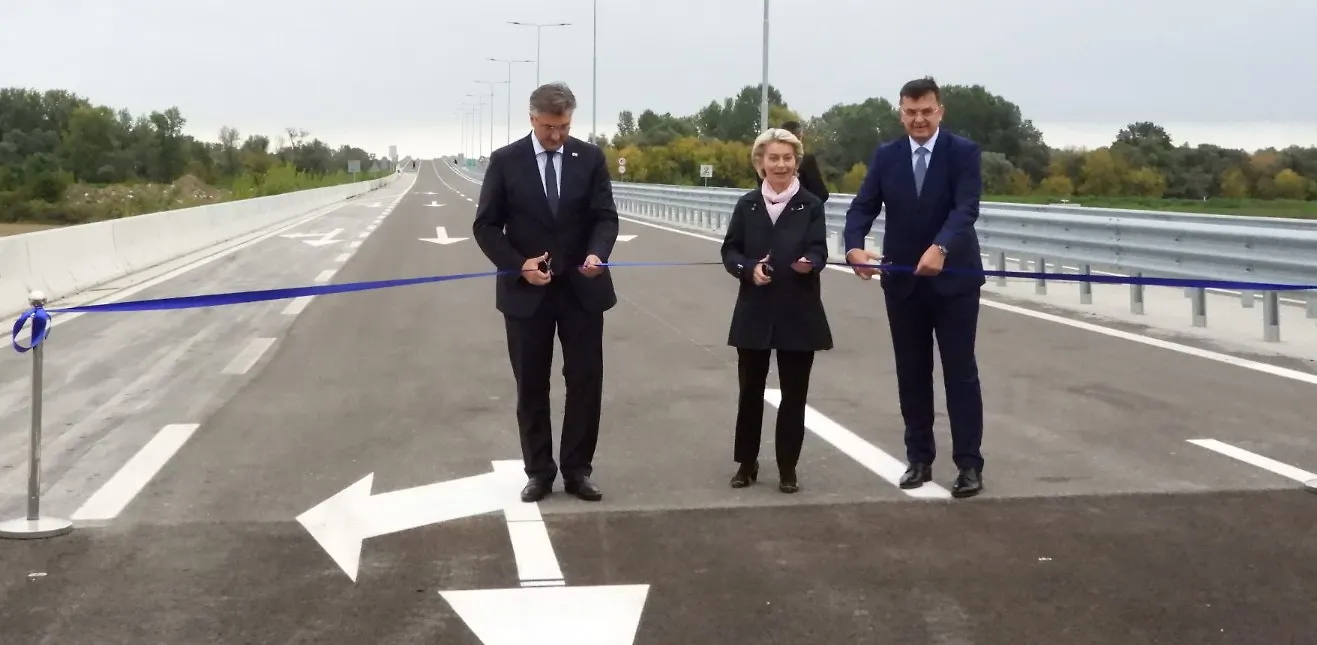 Tegeltija, Plenković and Von der Leyen Open Svilaj Bridge, Bilateral Meetings