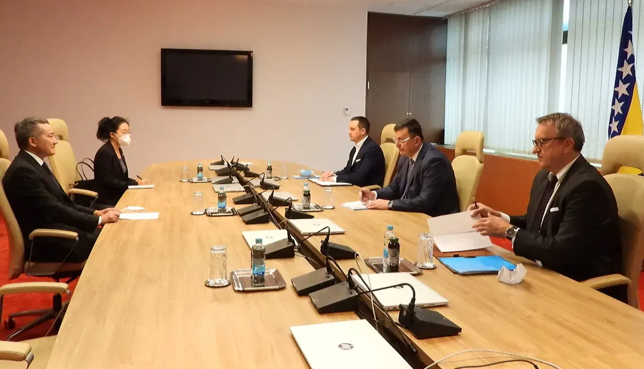 Chairman Tegeltija Talks with Ambassador of People’s Republic of China