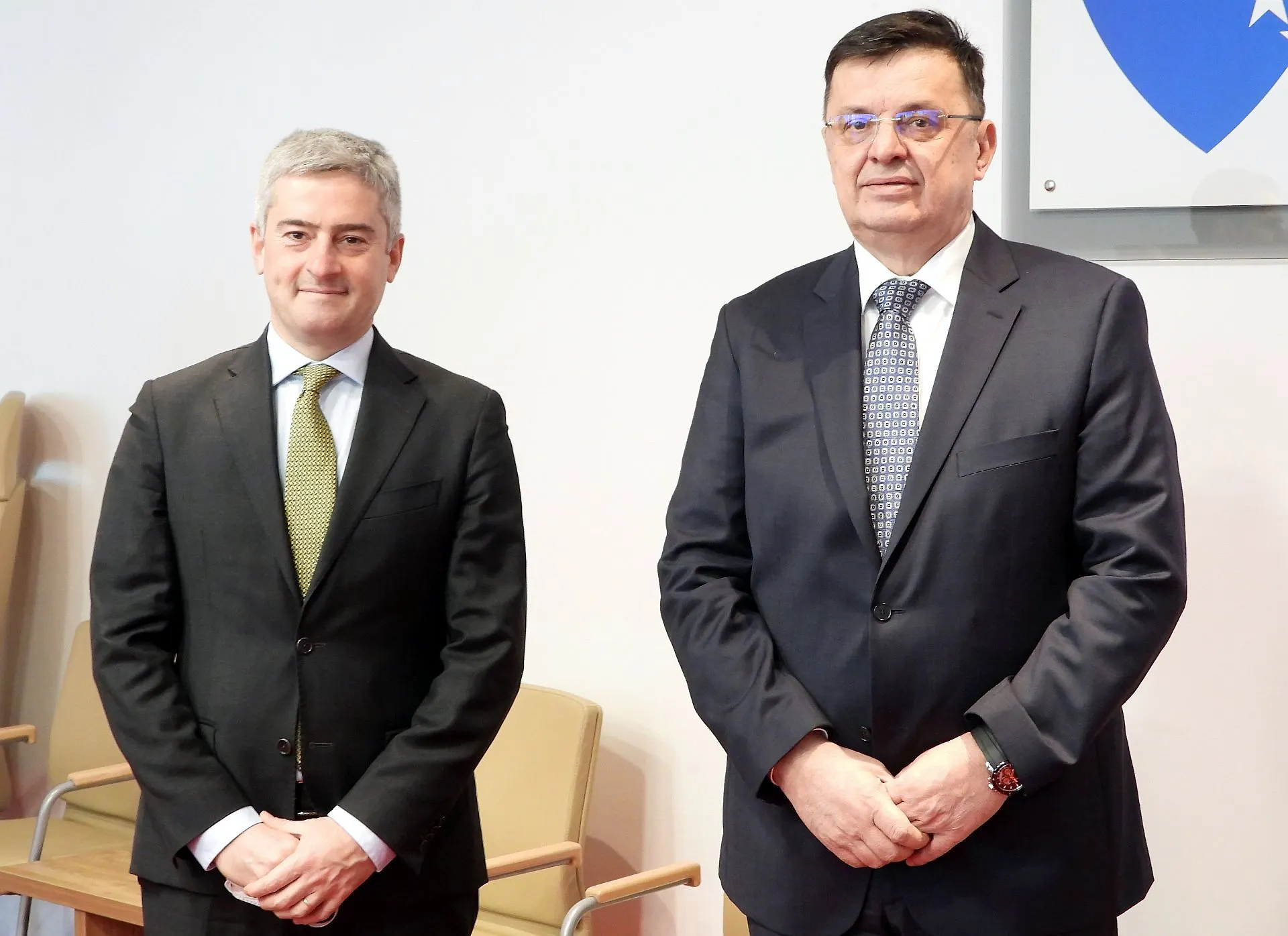 Chairman Tegeltija in Meeting Today with EIB Delegation