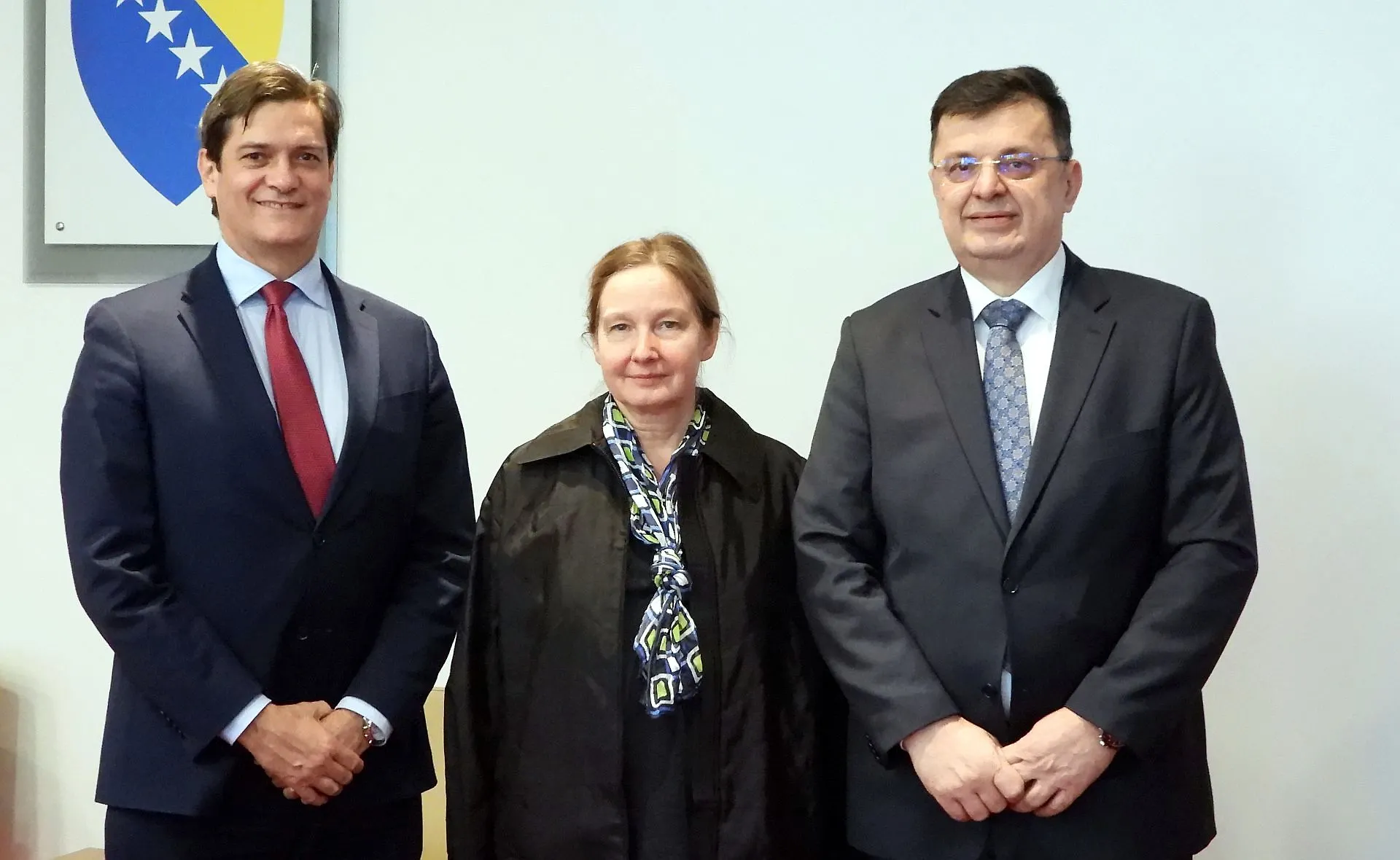 Chairman Tegeltija Talks with World Bank Regional Director Van Gelder