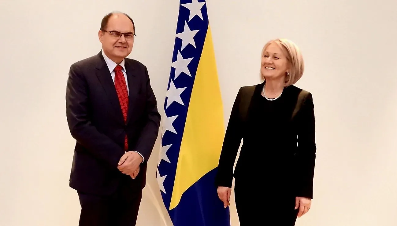 Chairwoman Krišto Talks with High Representative Schmidt
