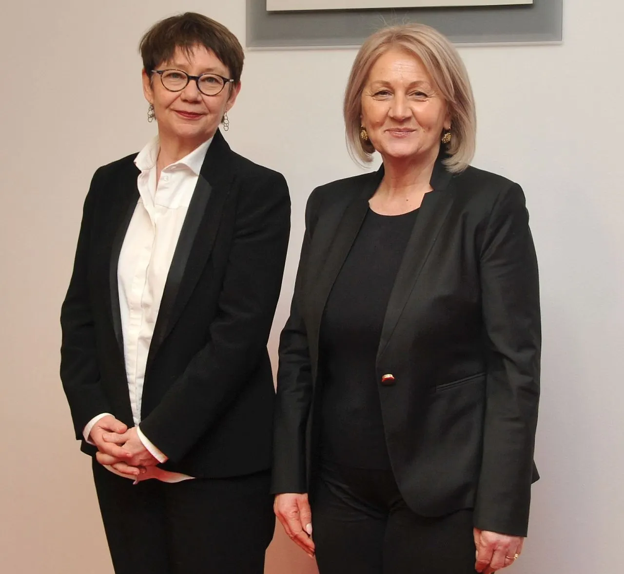 Chairwoman Krišto with EBRD President Renaud-Basso