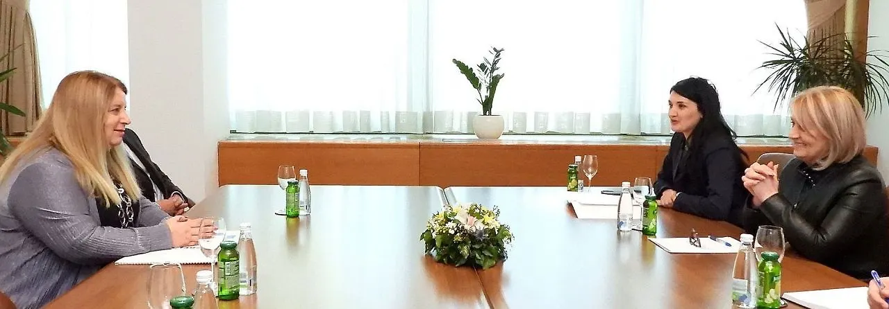 Chairwoman Krišto in Meeting with Non-Resident Ambassador of Israel to BIH Peleg