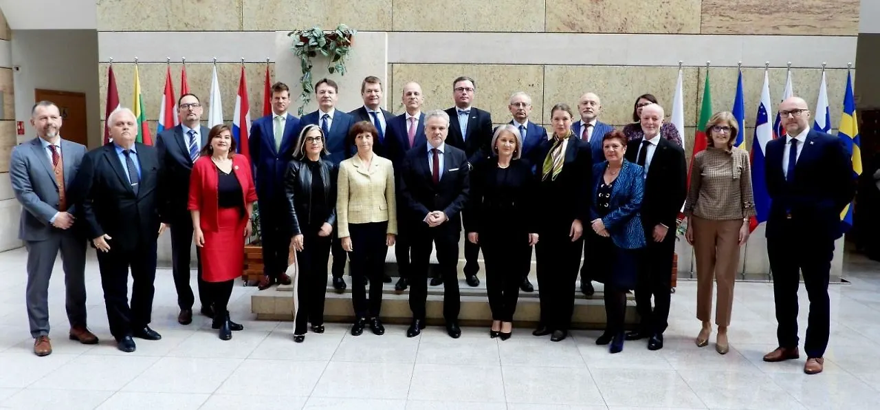 Chairwoman Krišto at Meeting with Ambassadors of EU Countries in BIH