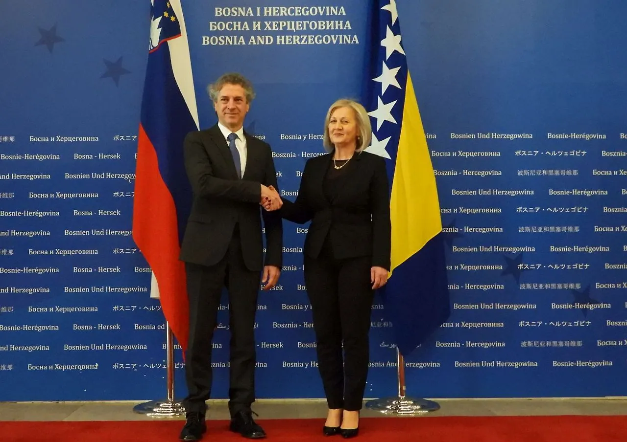 Prime Minister Golob in Official Visit to BIH (VIDEO)