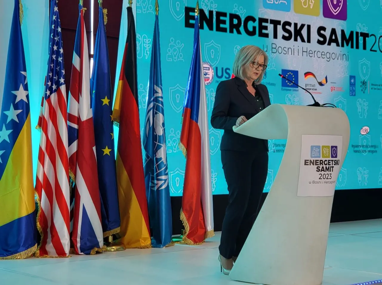 Chairwoman Krišto in Neum at Opening of 2023 Energy Summit in BIH