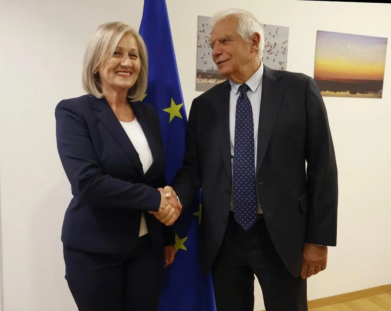 Chairwoman Krišto in Meeting with Borrell and Varhelyi on Eve of 5th Meeting of EU-BIH Stabilisation and Accession Council