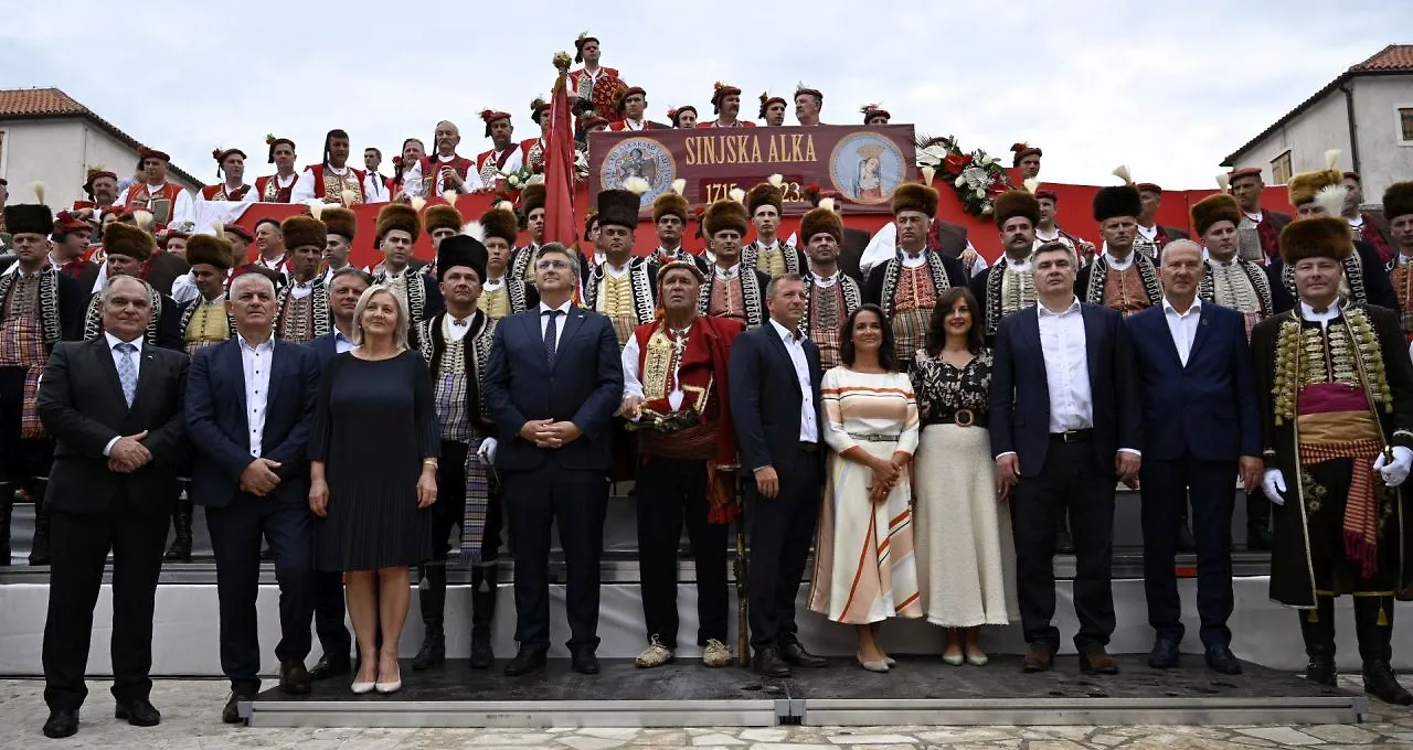 Krišto at Sinjska Alka Festival