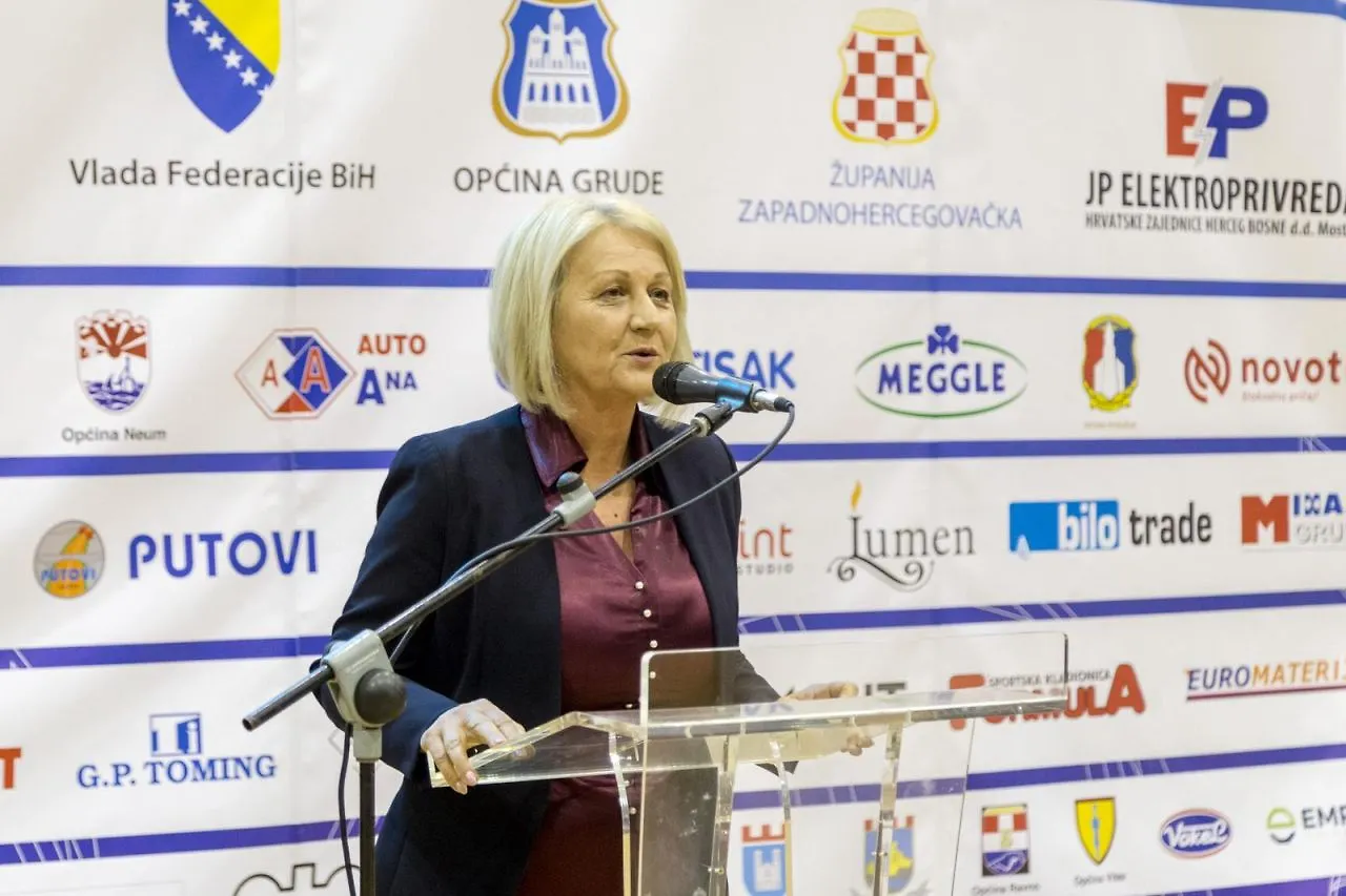 Chairwoman Krišto Opens European Bocce League