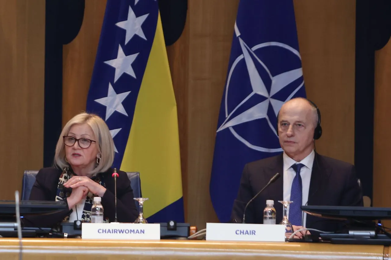 Chairwoman Krišto at North-Atlantic Council Session in Sarajevo