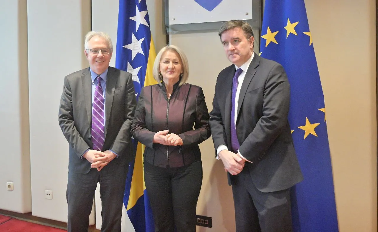 Krišto - O'Brien Meeting in Sarajevo