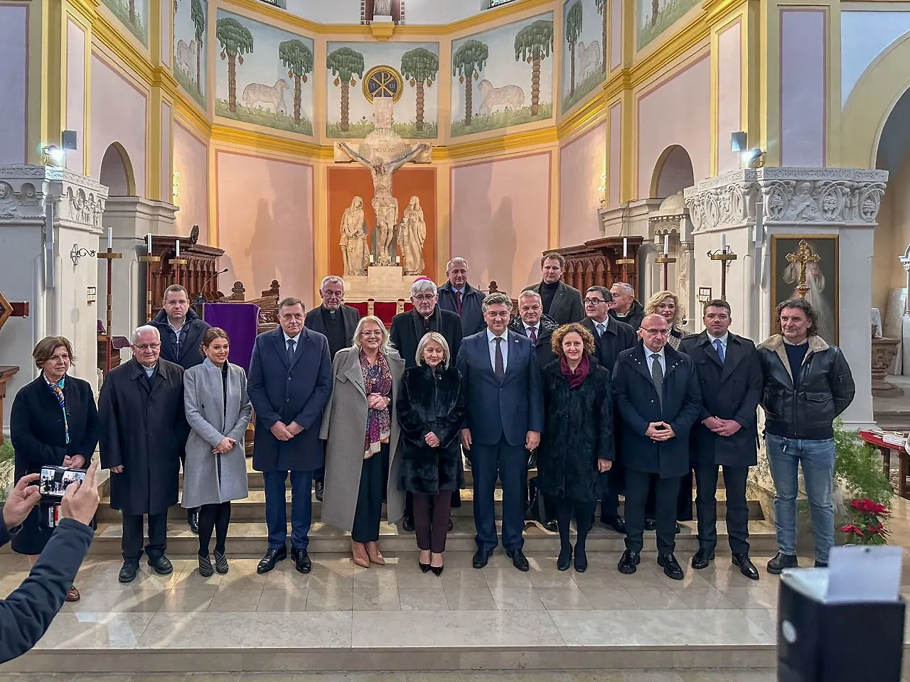 Предсједавајућа Савјета министара БиХ Кришто на свечаности отворења музејско-галеријског простора "Марија Звијезда" у Бањој Луци 

