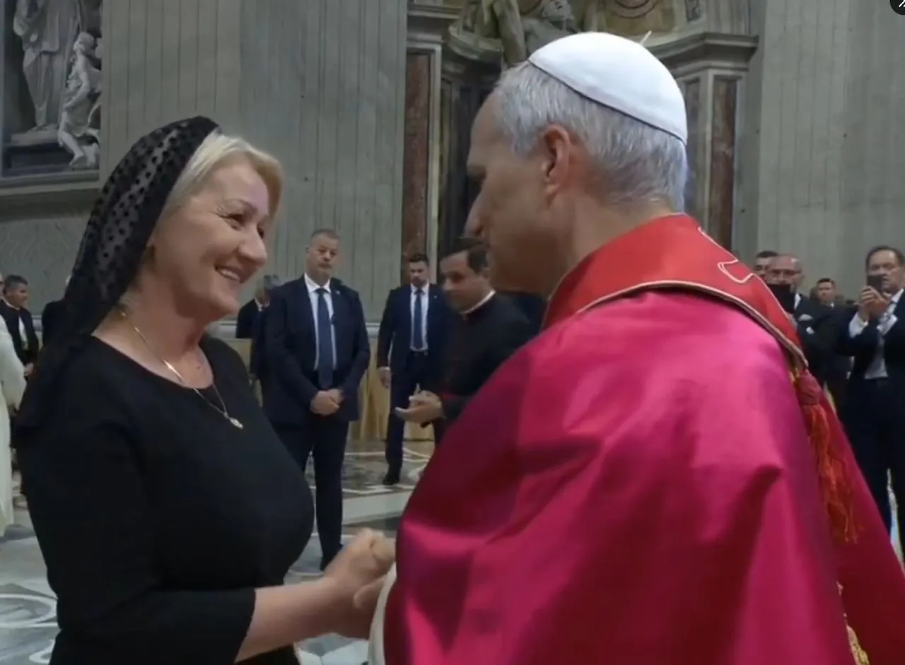 Предсједавајућа Кришто присуствовала устоличењу папе Лава XIV 