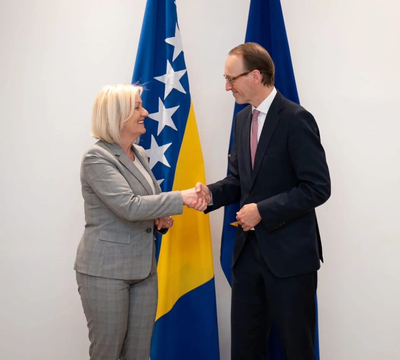 Предсједавајућа Савјета министара БиХ Борјана Кришто примила у наступну посјету амбасадора Аустрије Г. Дивалда