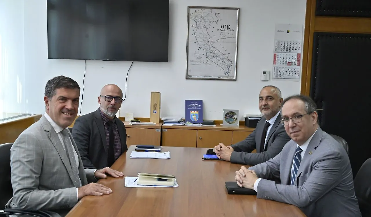 Generalni tajnik Vidović s direktorom Biroa za međunarodne poslove vezane za narkotike i provođenje zakona Aaronom Rupertom 