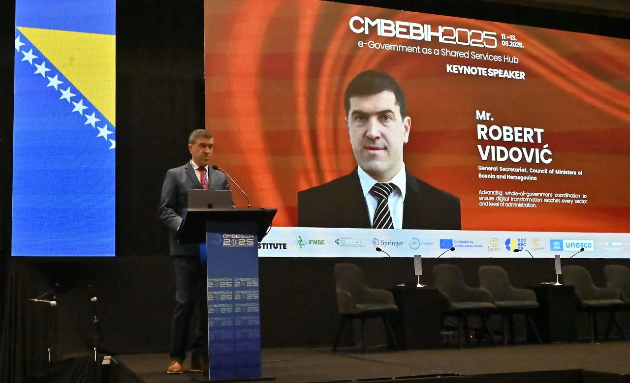 Generalni tajnik Vidović na NextGov 2025.: Digitalna transformacija nije opcija već nužnost za upravu u službi građana