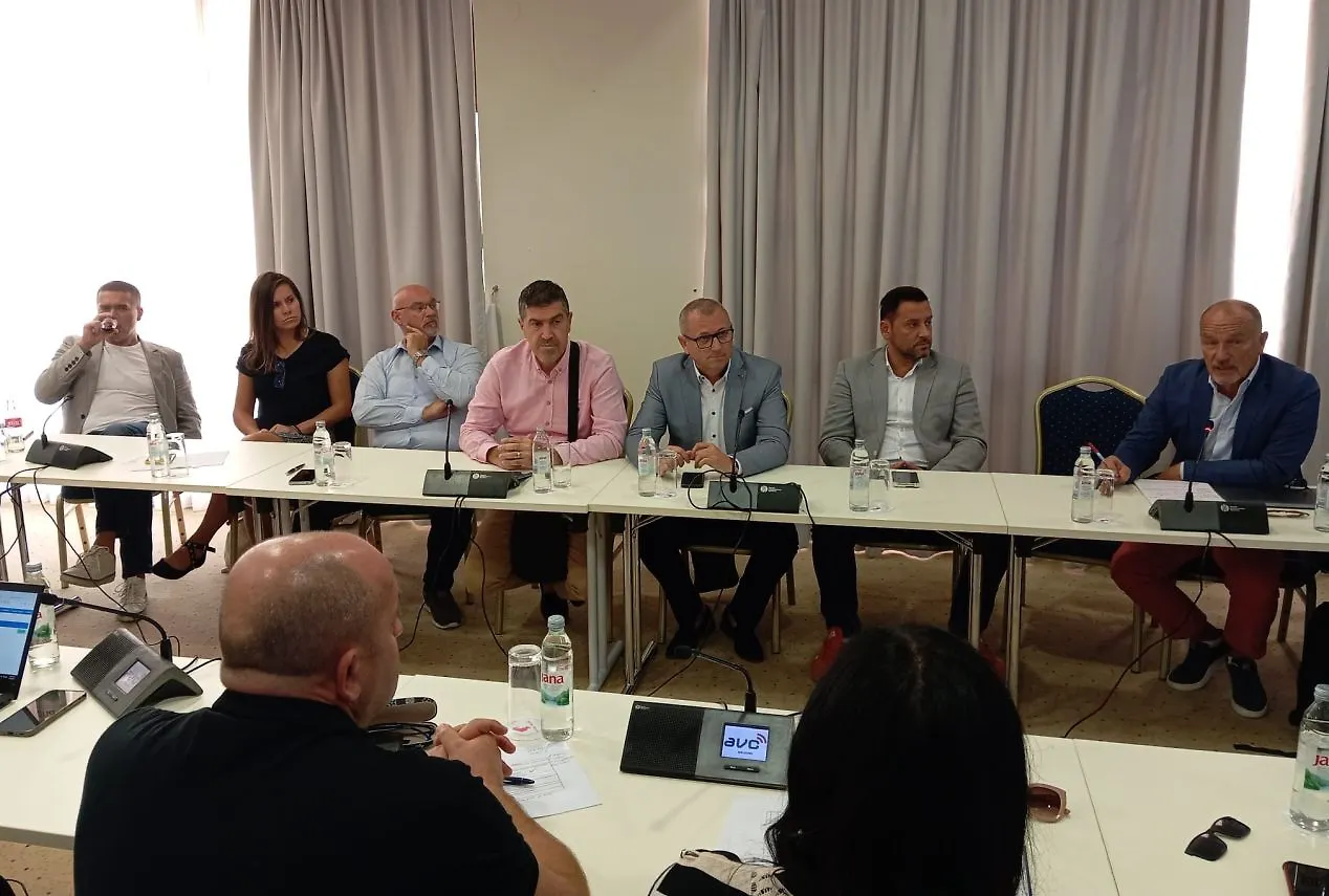 Generalni tajnik Vijeća ministara BiH Robert Vidović na radionici projekta DIGI BiH u Neumu