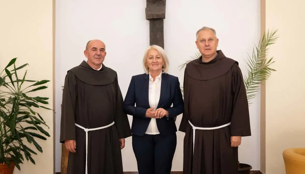 Предсједавајућа Савјета министара БиХ посјетила фрањевачки провинцијалат Босне Сребрене