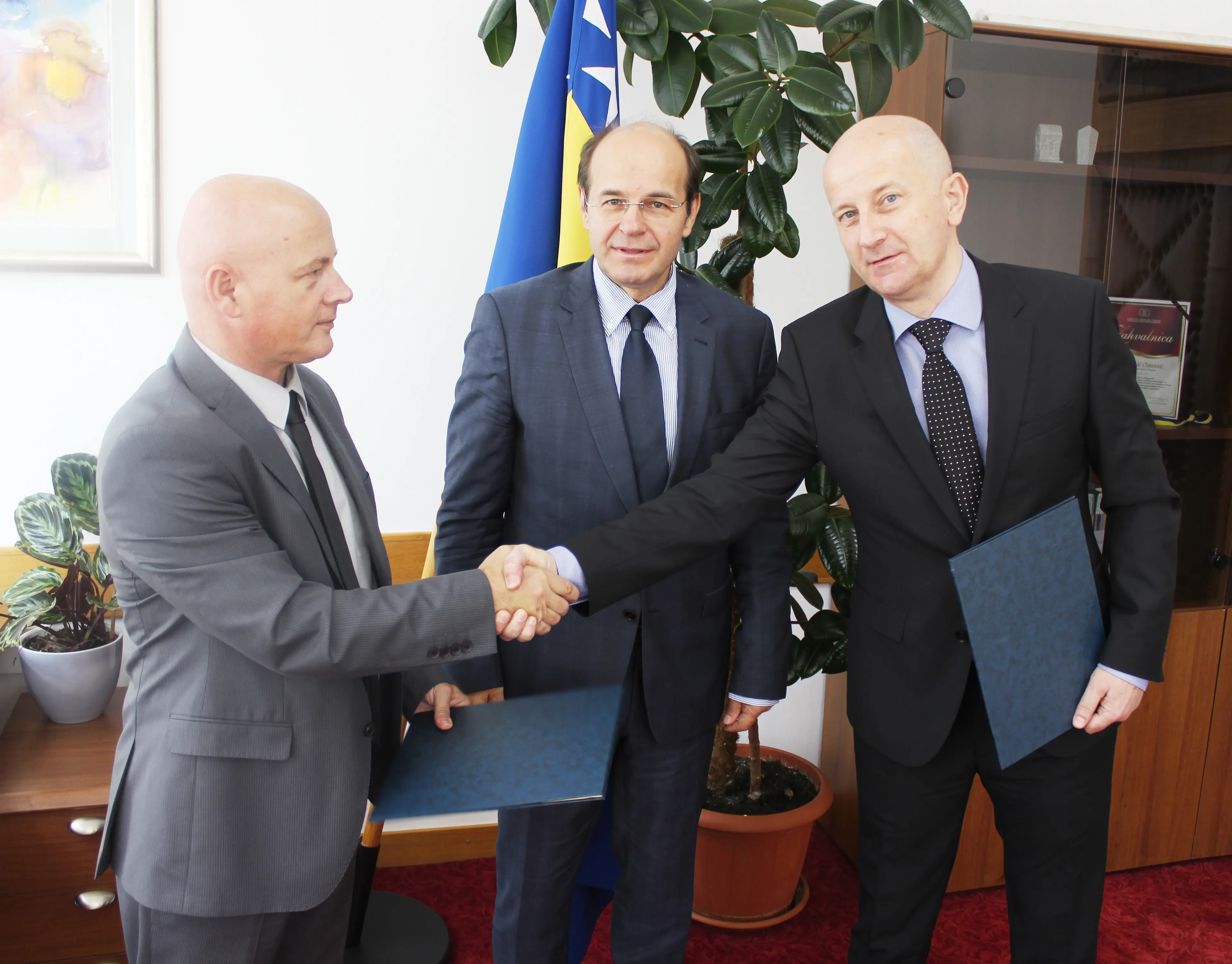 Потписан Меморандум између Министарства цивилних послова БиХ и Института за мјеритељство БиХ о пословно-техничкој сарадњи