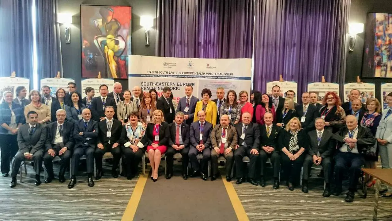 Министар Адил Османовић у Кишњеву у Молдавији, на 4. Форуму министара здравља Југоисточне Европе