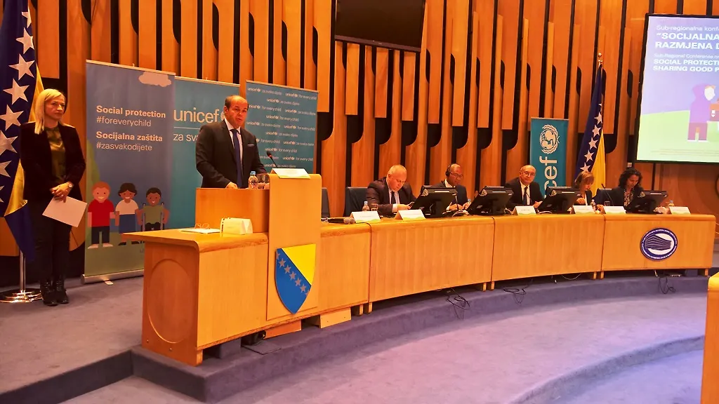 Министар Адил Османовић отворио конференцију „Социјална заштита за дјецу: Размјена добрих пракси“