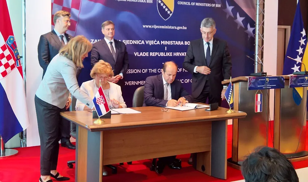 Потписан Меморандум о сагласности између Министарства цивилних послова Босне и Херцеговине и Министарства за демографију, породицу, младе и социјалну политику Републике Хрватске о сарадњи у области младих