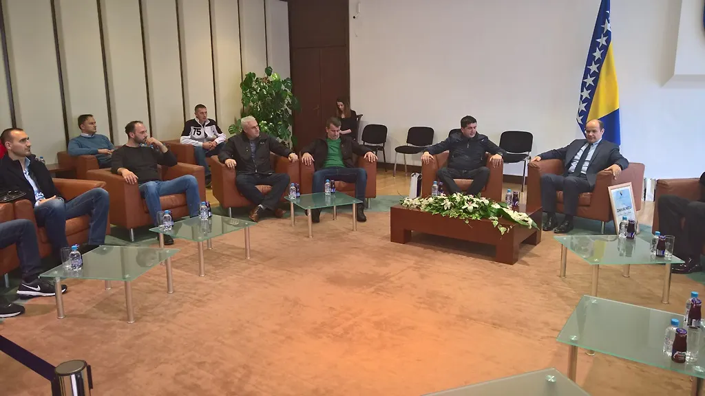 Министар Адил Османовић примио репрезентативце БиХ у сједећој одбојци –Адекватно вредновати успјехе