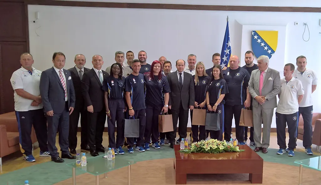 Министар Адил Османовић пожелио срећу БиХ олимпијцима у Риу