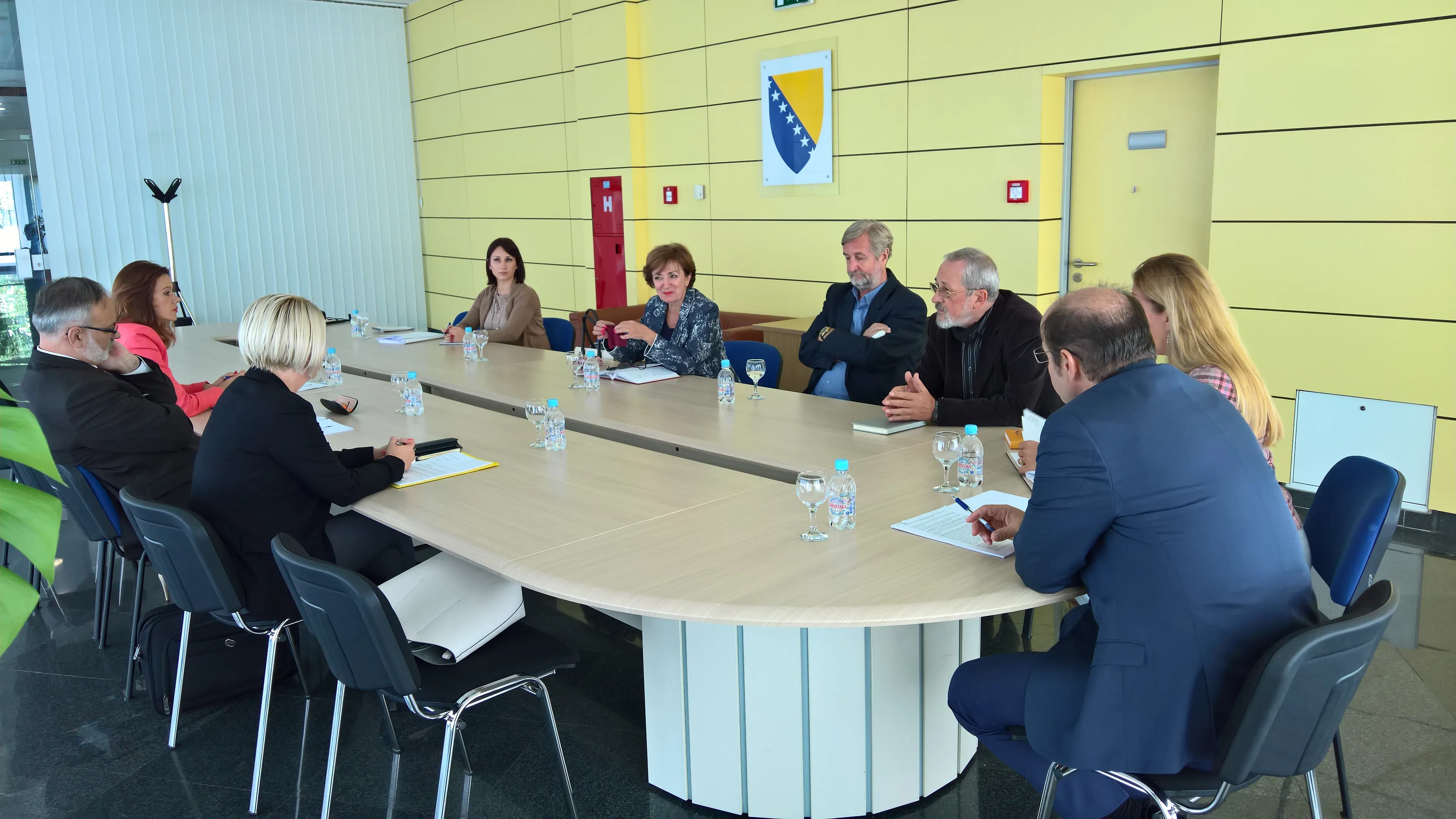 Održan sastanak ministra Adila Osmanovića sa entitetskim ministrima nadležnim za kulturu - Prioritet učešće BiH na Venecijanskom bijenalu 2017. godine