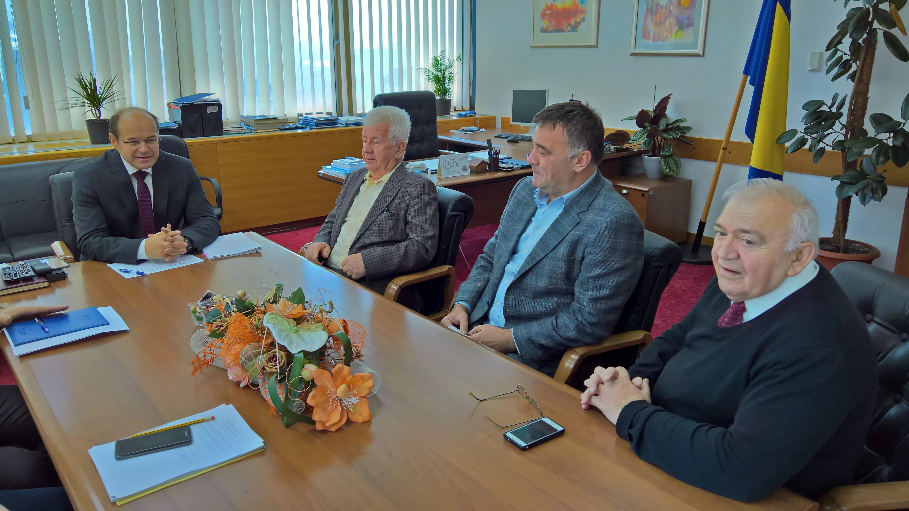 Министар Адил Османовић примио делегацију Организационог одбора Меморијалног боксерског турнира „Хакија Турајлић“