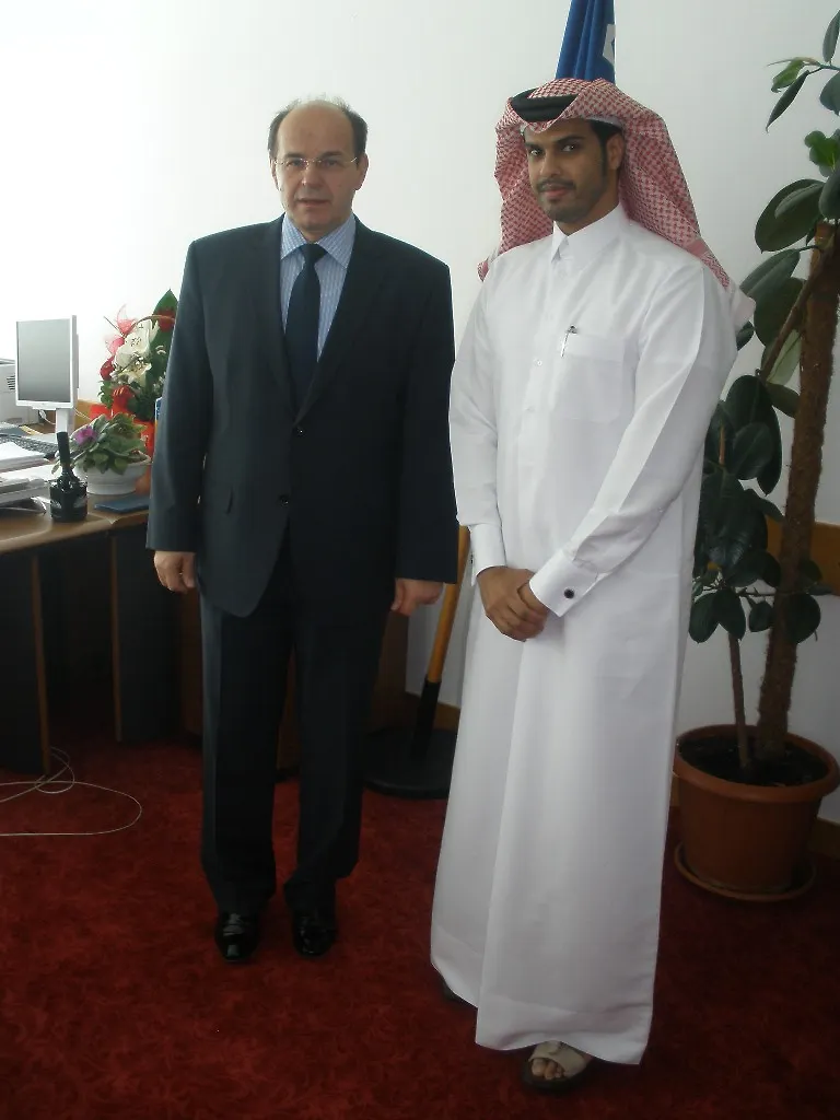 Ministar civilnih poslova Bosne i Hercegovine Adil Osmanović razgovarao sa direktorom organizacije Katar Alkhaira – Qatar Cherity  Mohamedom  Ouchanom