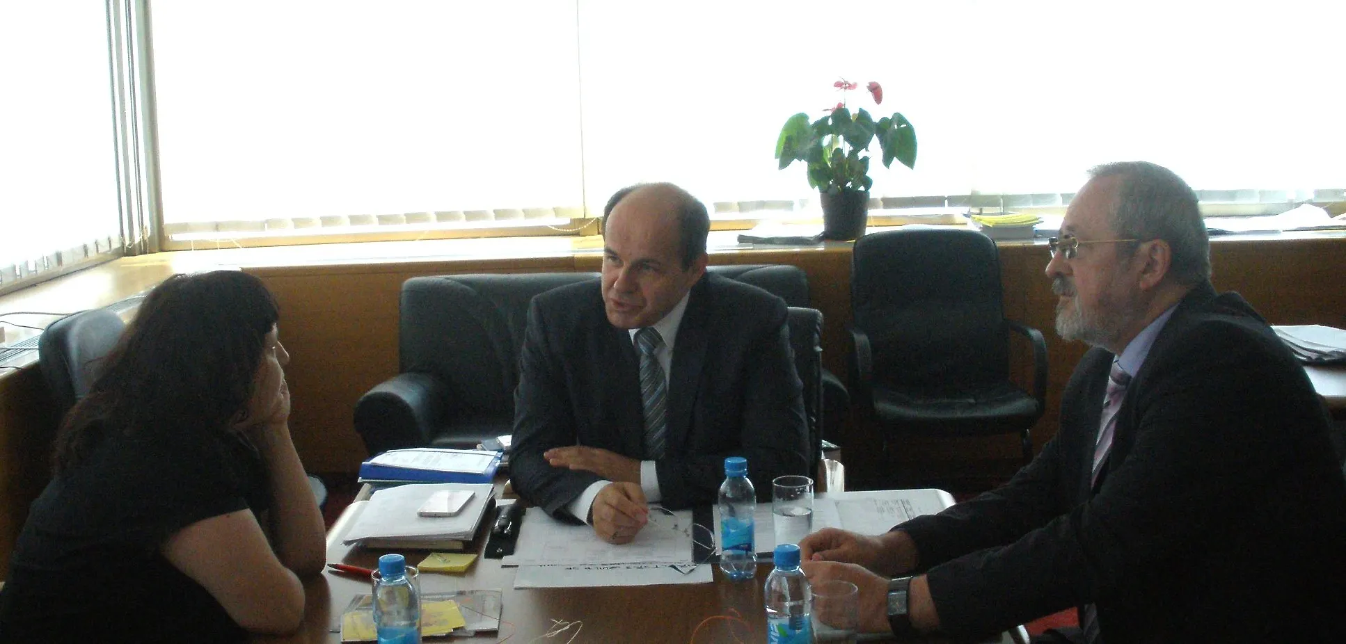 Ministar civilnih poslova Adil Osmanović razgovarao sa programskom direktoricom Udruženja Akcija, Aidom Kalender - rješavanje pravnog statusa Zemaljskog muzeja i drugih institucija kulture