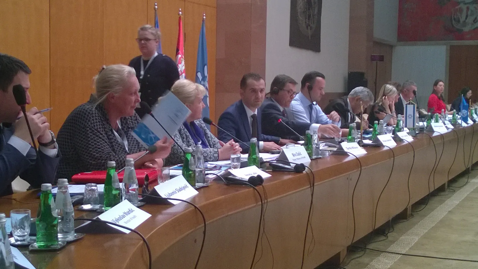 Замјеник министра цивилних послова БиХ Ђорђе Милићевић на Министарској конференцији Здравствене мреже Југоисточне Европе 



