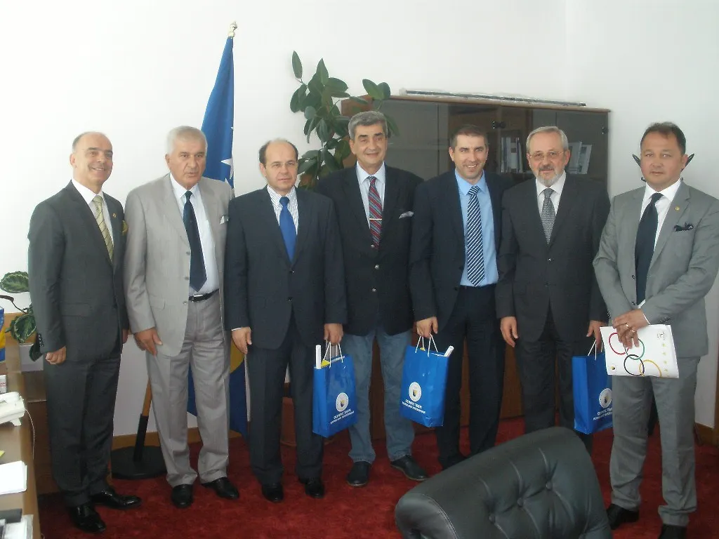Ministar civilnih poslova Adil Osmanović sa članovima Olimpijskog komiteta BiH - Podrška projektima koje realizuje OKBiH