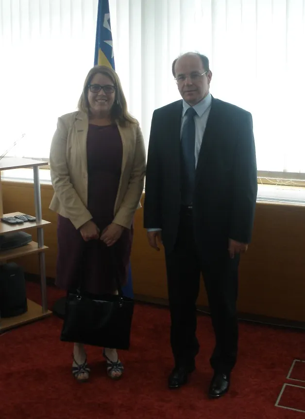 Ministar civilnih poslova BiH Adil Osmanović primio delegaciju  Vijeća Evrope