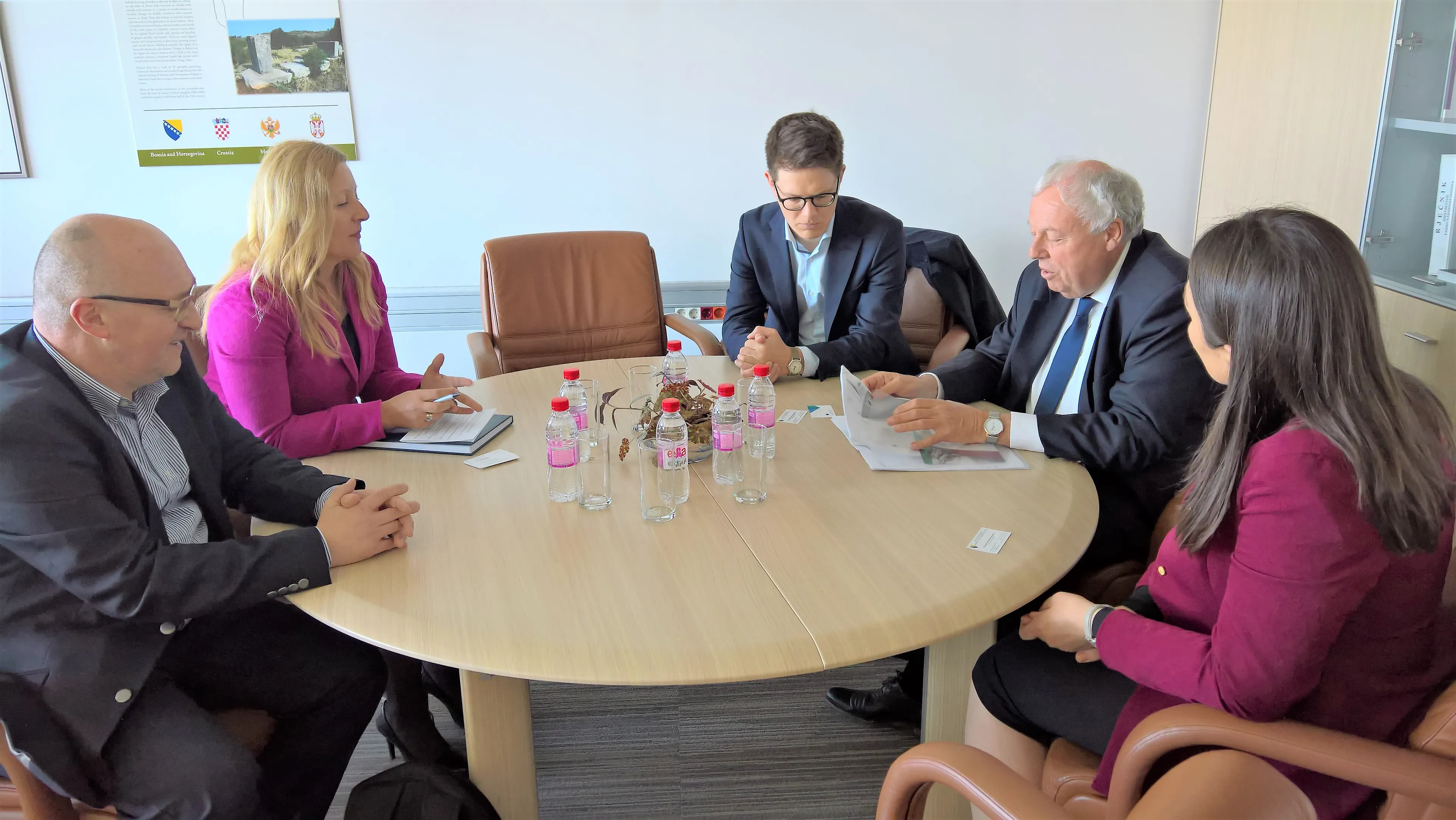 Висока делегација програма COST Европске уније у Министарству цивилних послова 