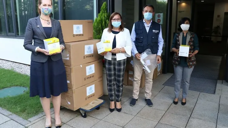 WHO уручио Министарству цивилних послова БиХ донацију заштитне медицинске опреме