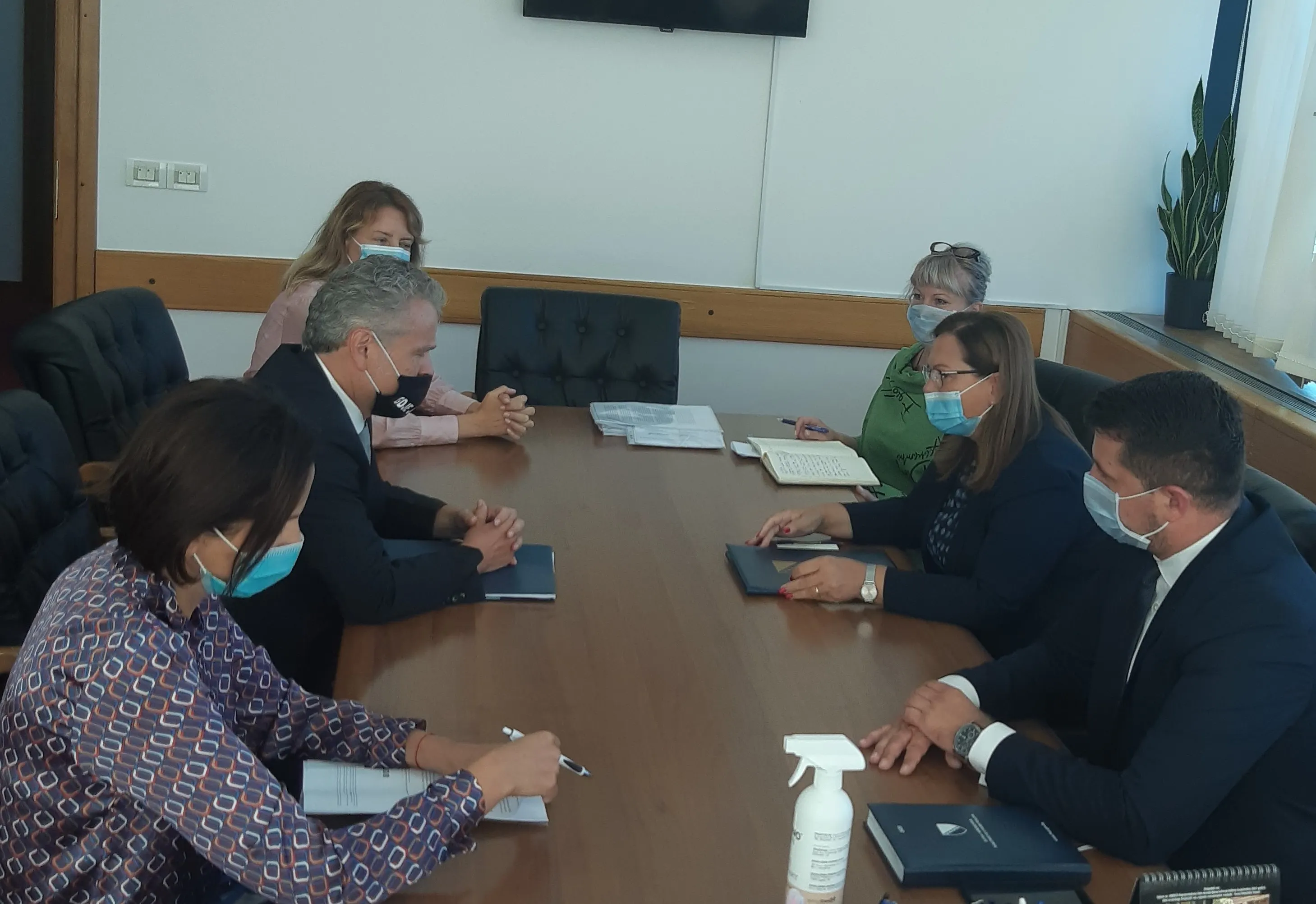  Амбасадор Јохан Сатлер, шеф Делегације Европске уније посјетио Министарство цивилних послова БиХ