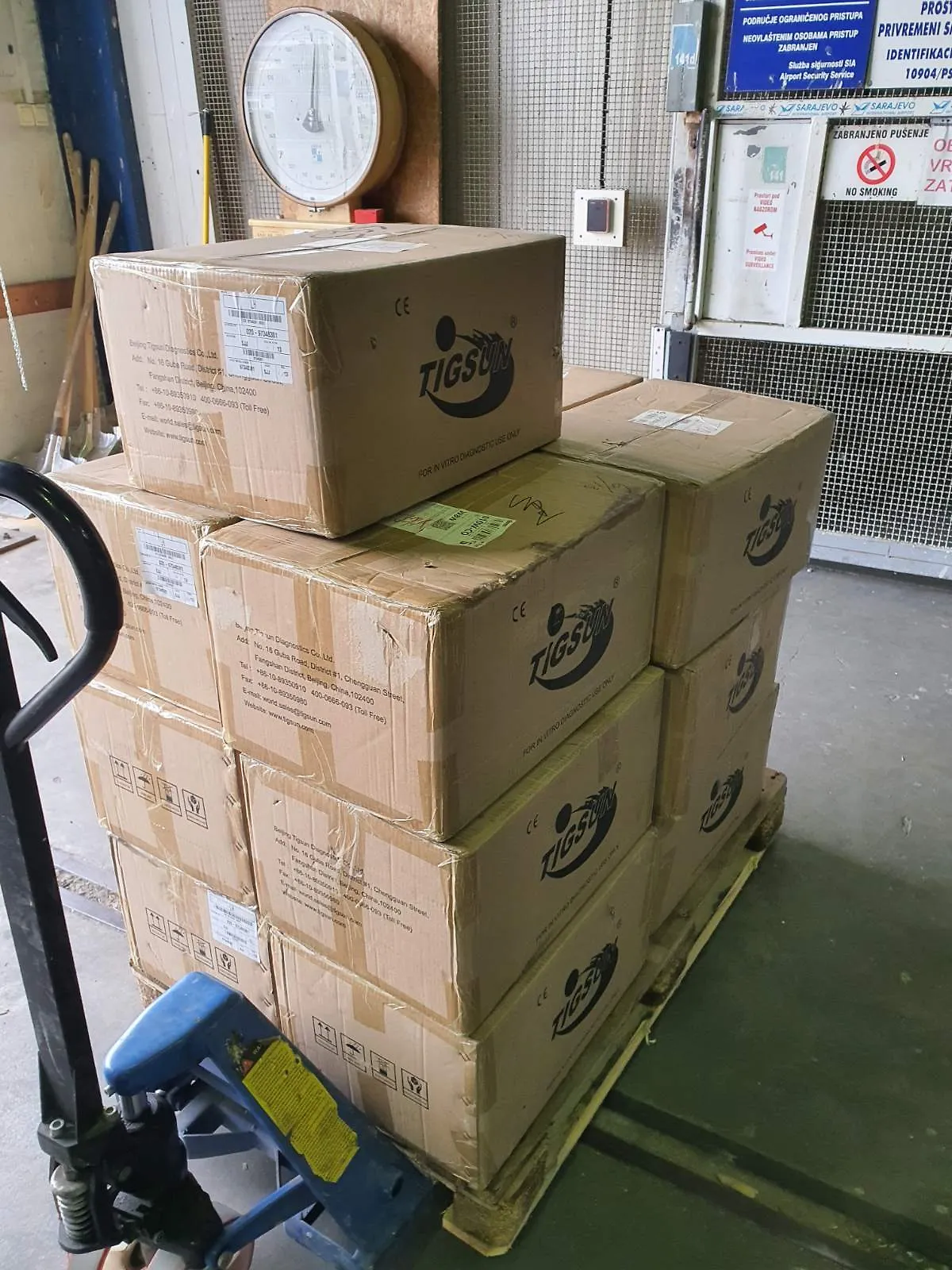 Кинеске фондације „Fosun Foundation“ и „Cancer Foundation“ додијелиле помоћ становницима БиХ за борбу против Covid - 19