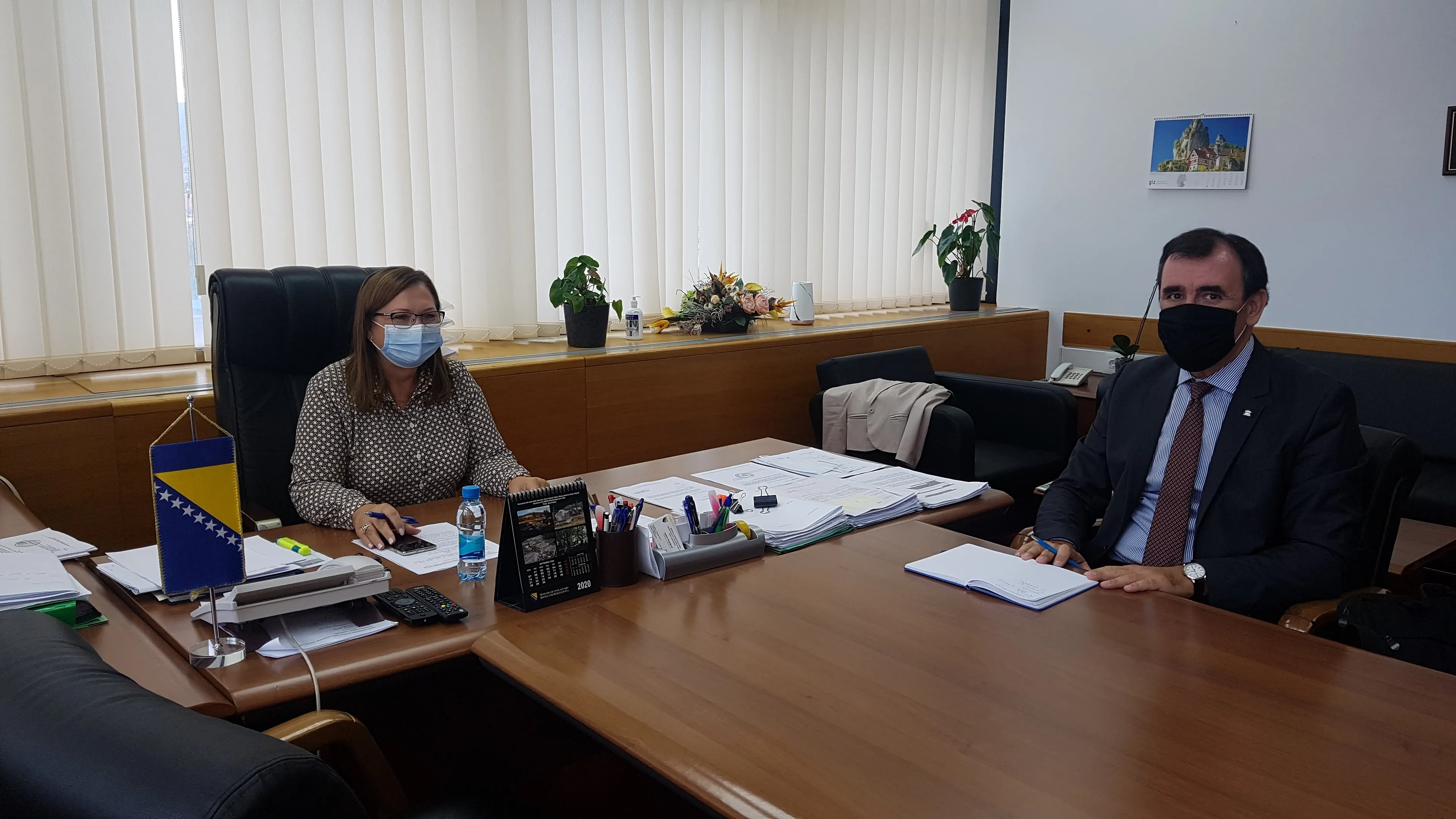 Шеф канцеларије УНЕСКО за БиХ у посјети Министарству цивилних послова БиХ