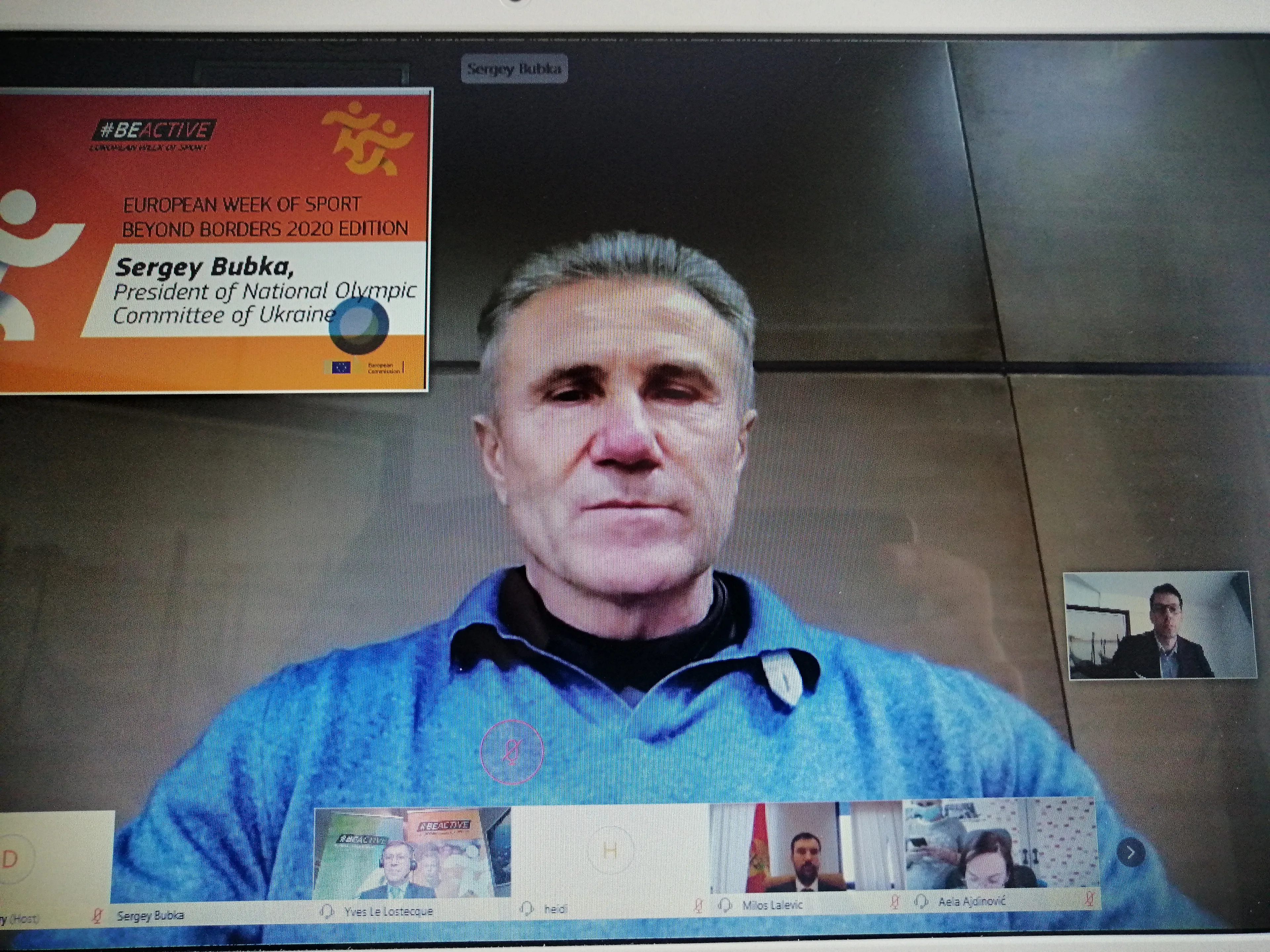 Stručni seminar o trećoj Evropskoj sedmici sporta izvan granica