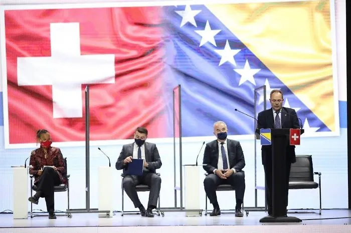 Данас у Сарајеву представљен Програма сарадње Швајцарске у БиХ за период 2021-2024.