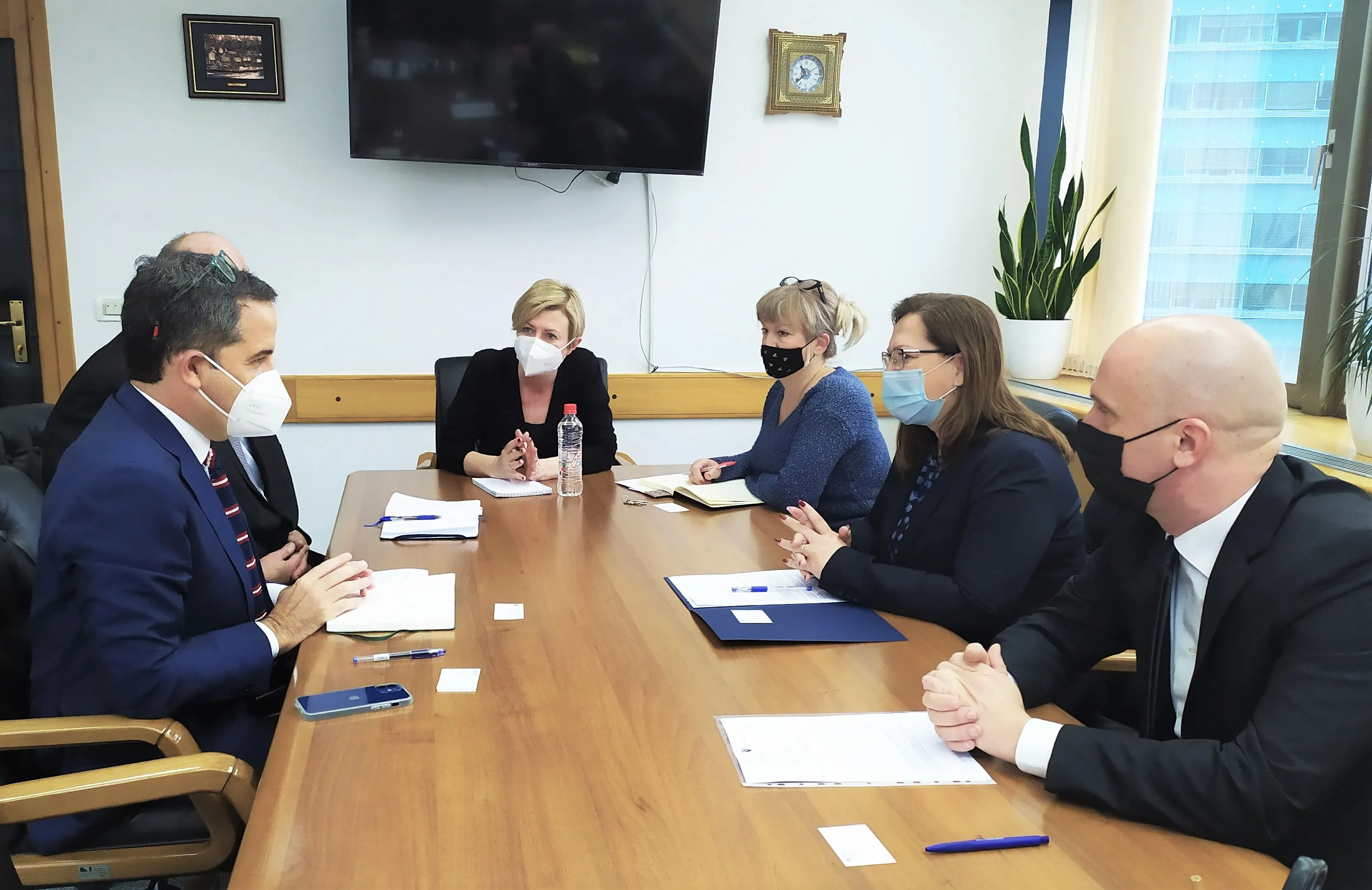 Министарка Анкица Гудељевић разговарала са Фабиом Сцаном, привременим шефом Канцеларије Свјетске здравствене организације за БиХ