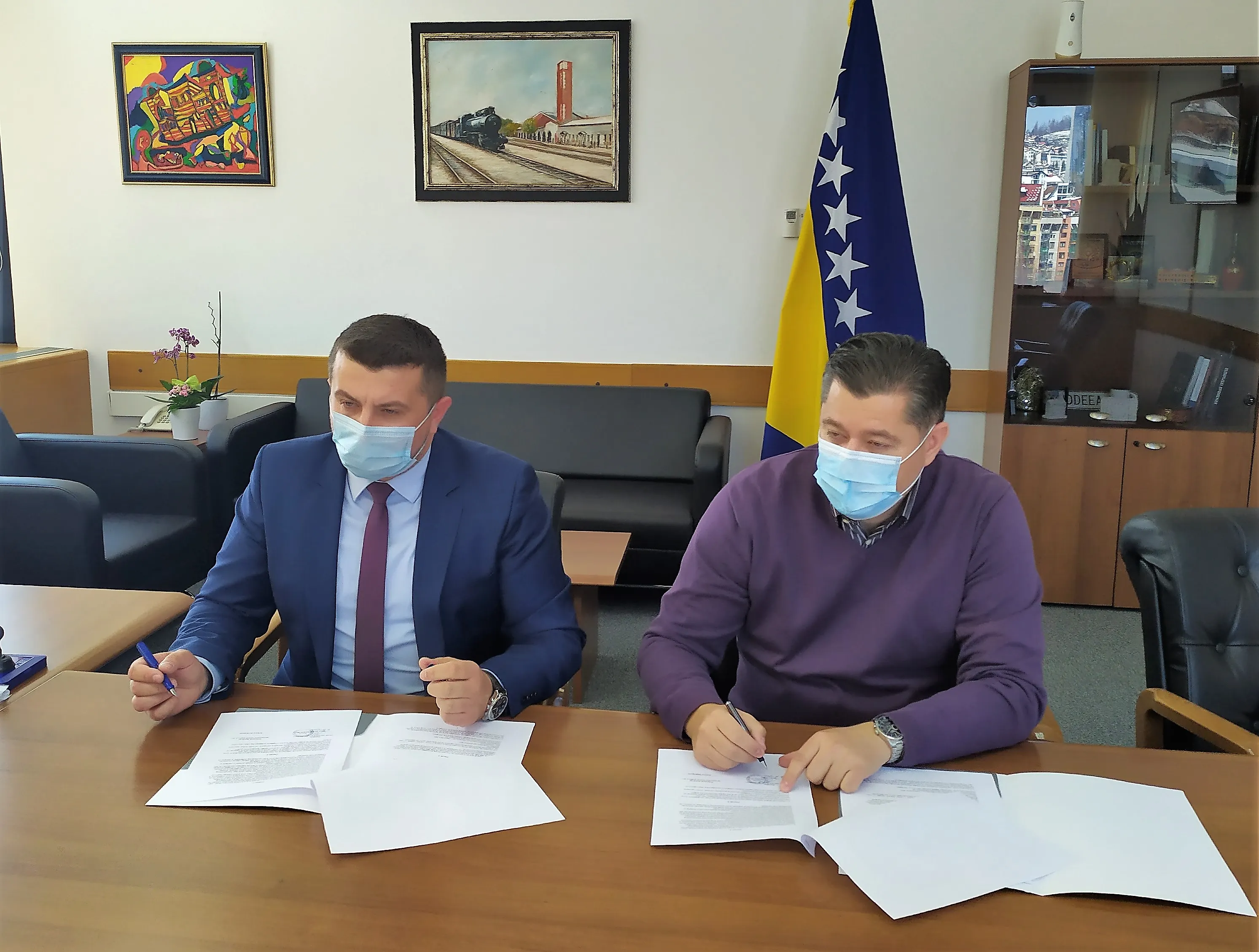 У Министарству цивилних послова потписан Уговор о донацији с Nestle Adriatic BH д.о.о.