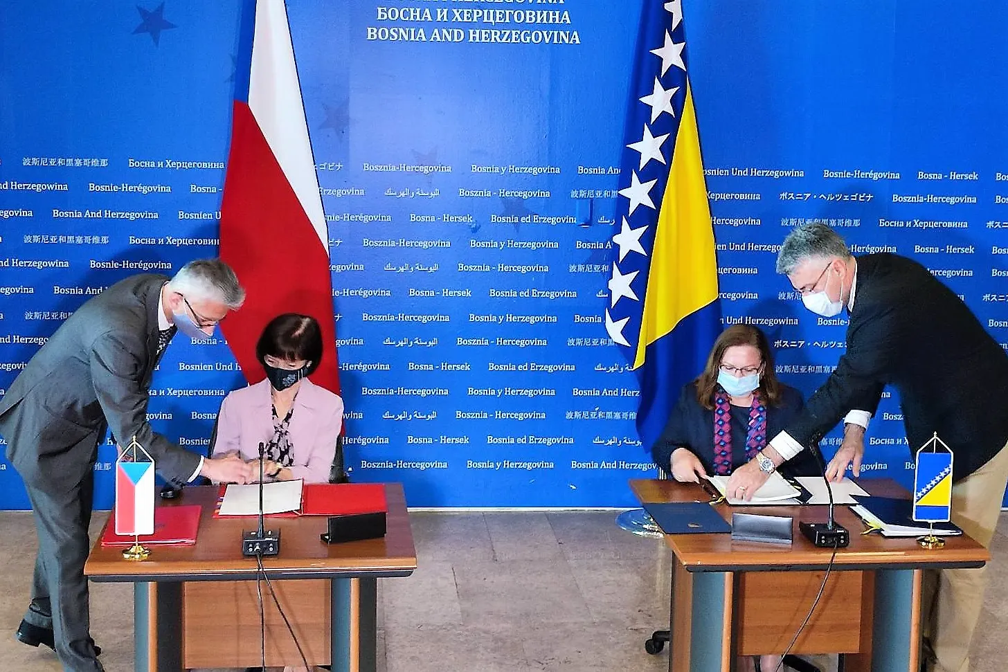 Потписан Уговор о социјалном осигурању између БиХ и Чешке Републике и Административни споразум за провођење Уговора о социјалном осигурању