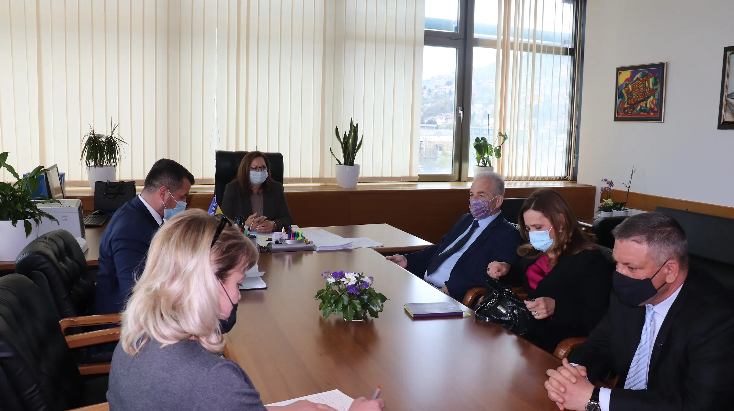 Министарка Анкица Гудељевић разговарала са новоизабраним директором Агенције за развој високог образовања и обезбјеђивање квалитета Босне и Херцеговине