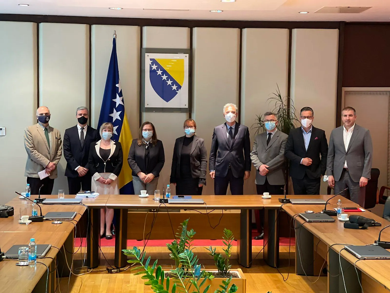 Одржан први састанак Ректорске конференције у БиХ са министарком цивилних послова, Анкицом Гудељевић