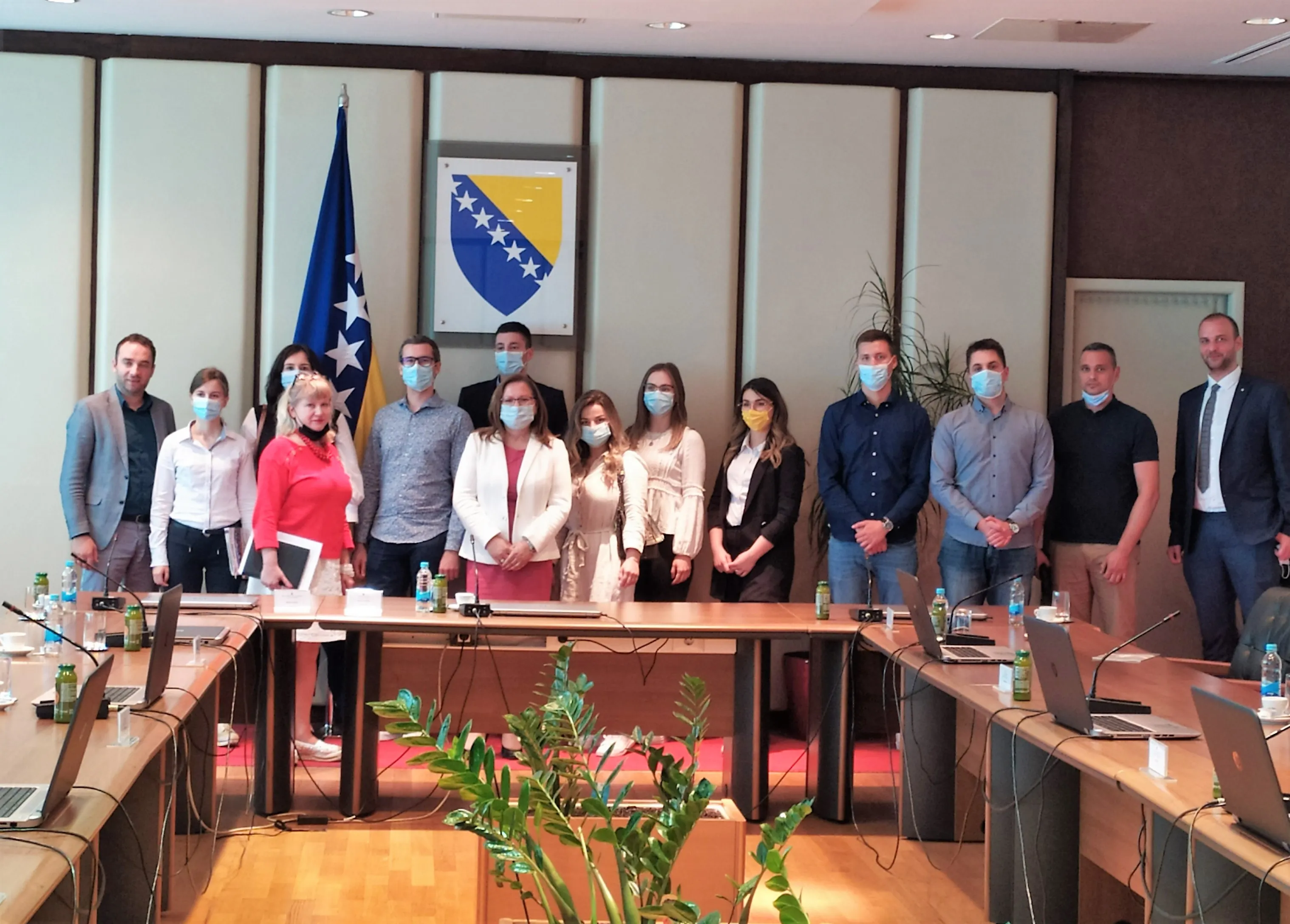 Студенти политологије Свеучилишта у Мостару посјетили Министарство цивилних послова