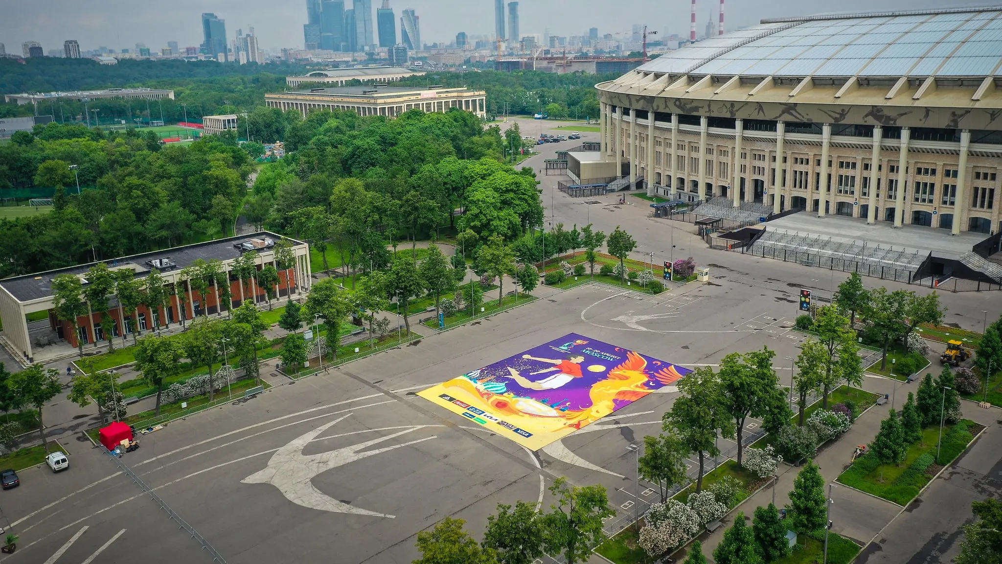 ОТКРИВЕН ЗВАНИЧНИ ПОСТЕР ЗА ФИФА-ИН СВЈЕТСКИ КУП У ФУДБАЛУ НА ПИЈЕСКУ РУСИЈА 2021